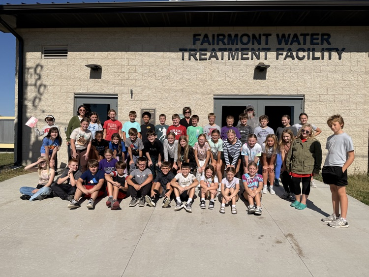 Fifth grade learns about Earth's water.
