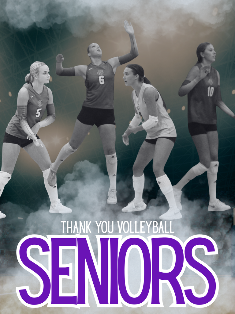 Thank you senior volleyball players.