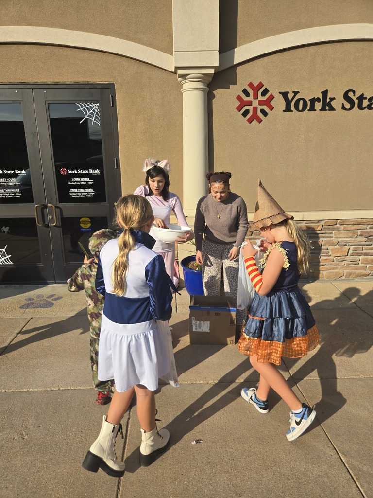 FC FBLA handed out candy last night at scare on the Square!