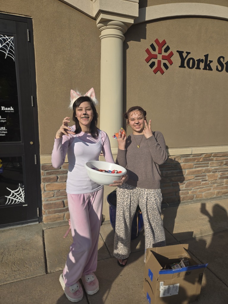 FC FBLA handed out candy last night at scare on the Square!