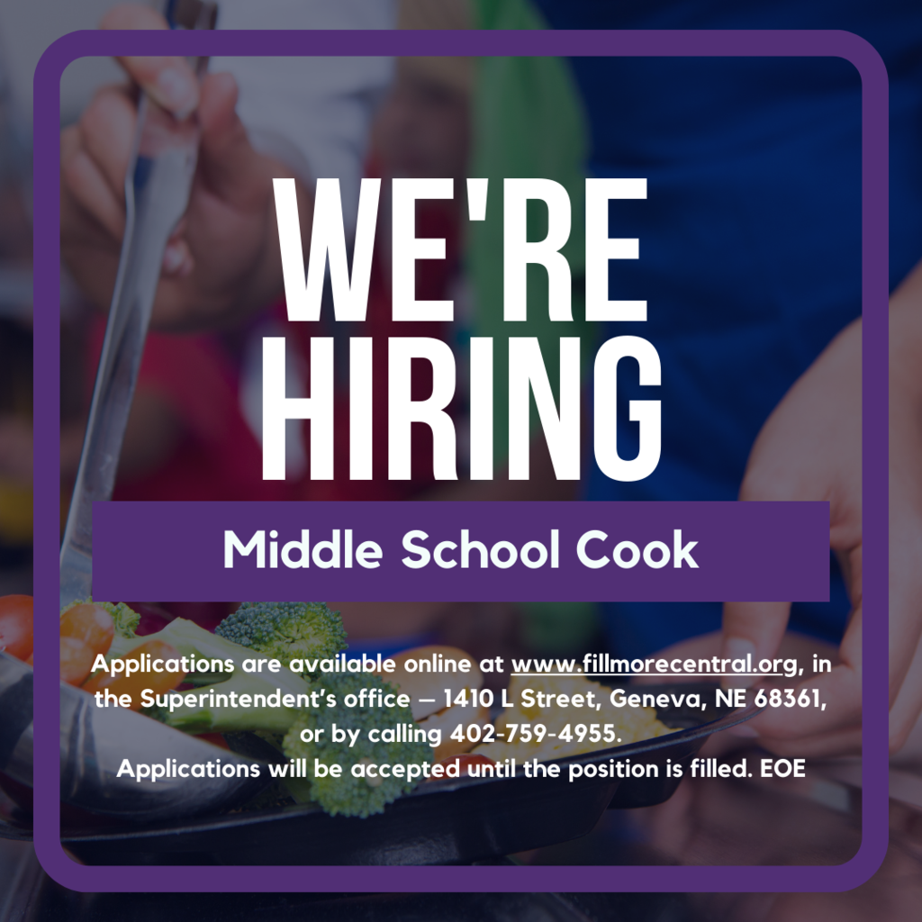 Middle School Cook