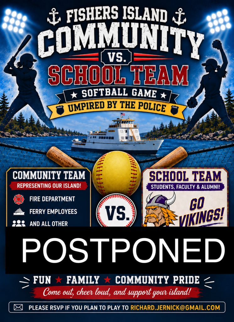 SOFTBALL game postponed due to weather