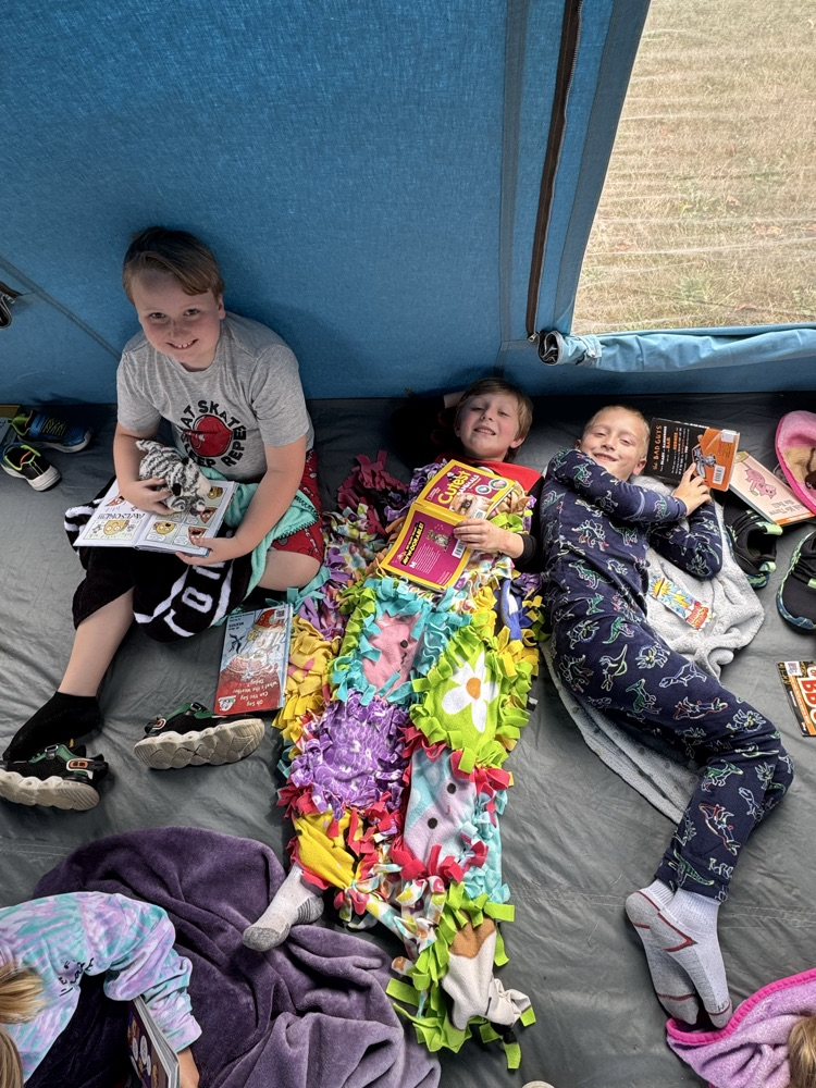 camp read a lot!