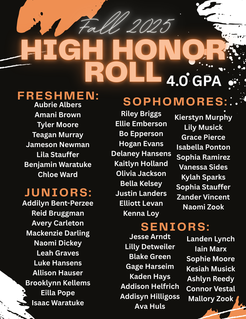 High Honor Roll