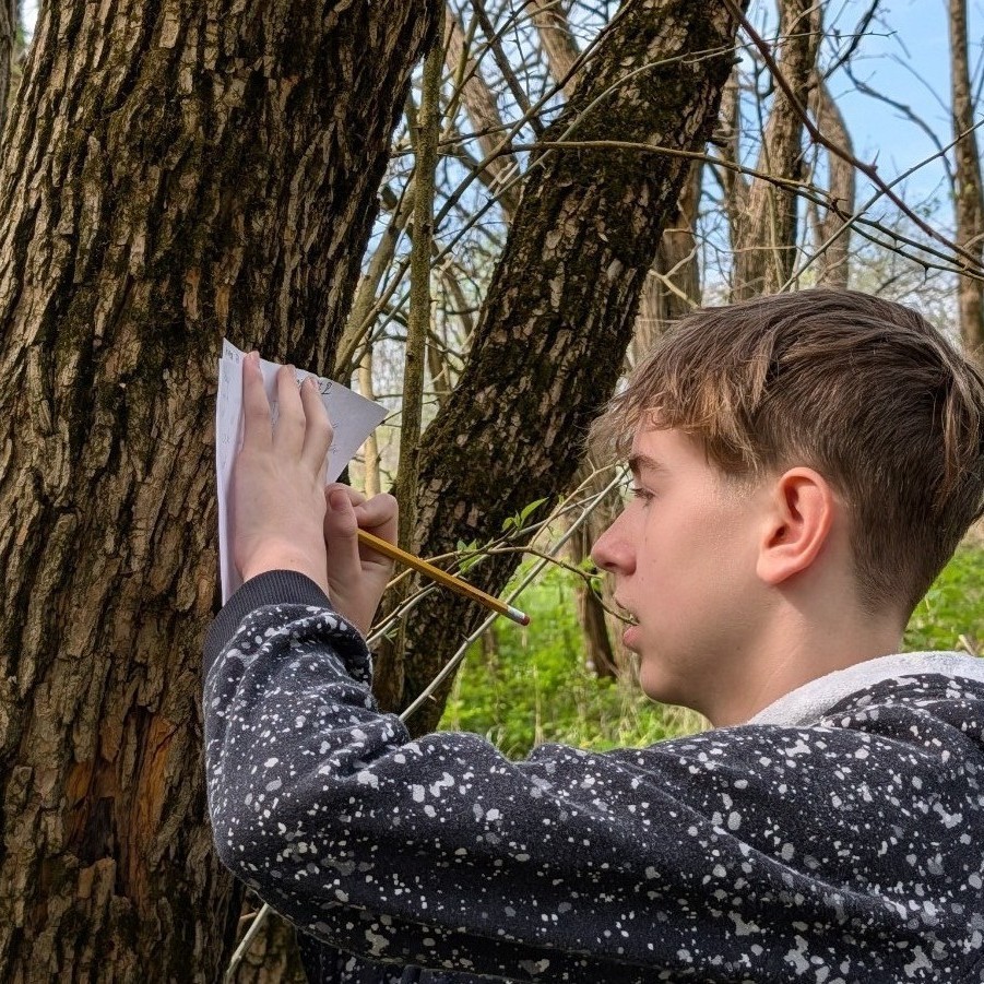 7th graders visited bison at Reclaim Ranch, explored the Sangamon River Forest Preserve, and ate bison heart as past of our US History Westward Expansion unit.