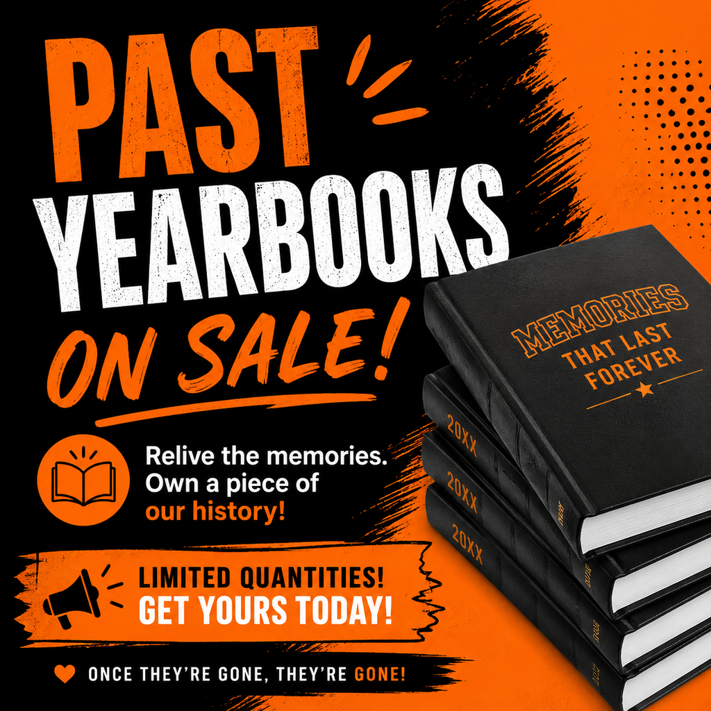 Past Yearbooks Sale!