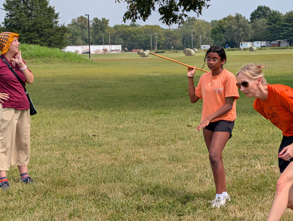 The 7th Grade History classes traveled to the Cahokia Mounds World Heritage site this week to learn more about the ancient Mississippian culture, play Chunky, and climb the 300-foot Monks Mound, the largest ancient earthen mound in North America.