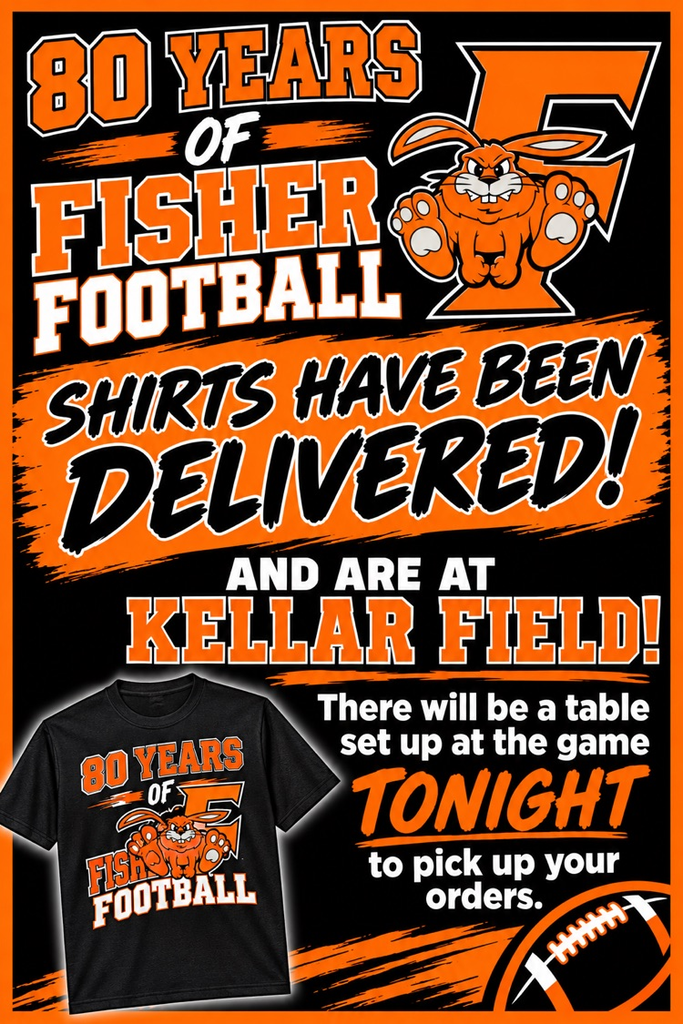80 years of Fisher Football Shirts