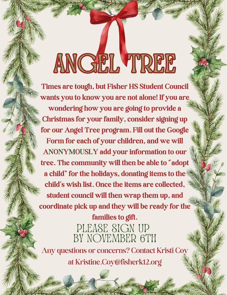 Angel Tree Sign Up