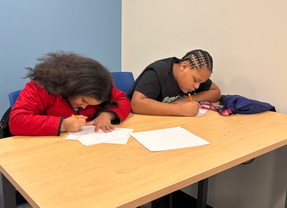 Students Working