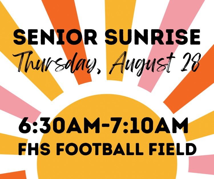 Senior sunrise 