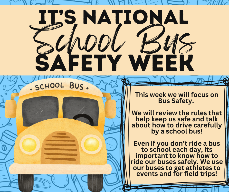 School Bus Safety Week