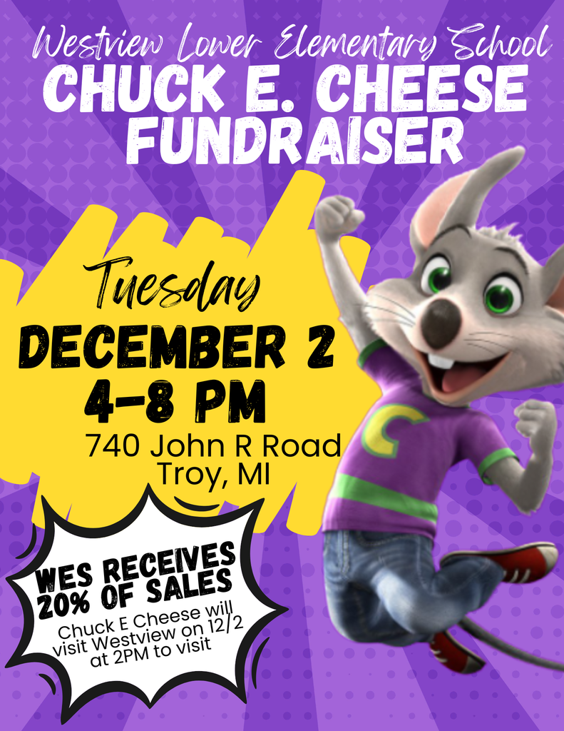 Chuck E Cheese Fundraiser