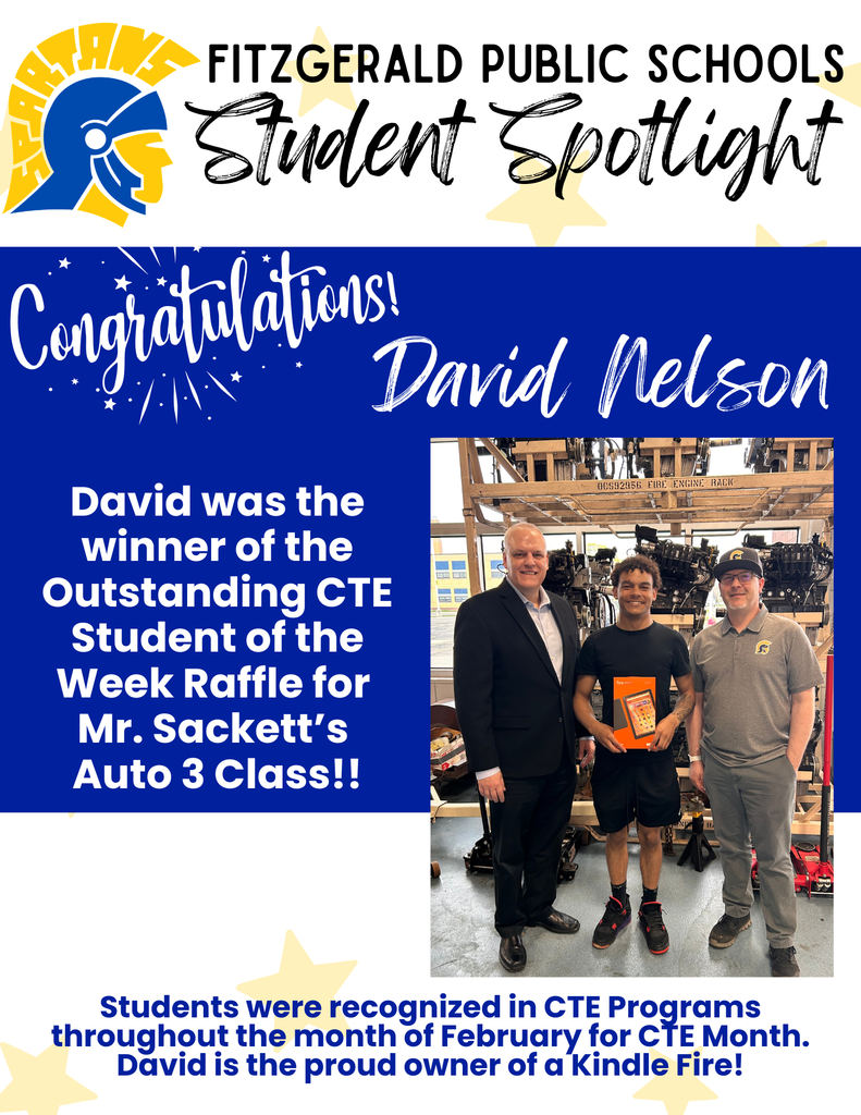 David Nelson CTE winner of the week