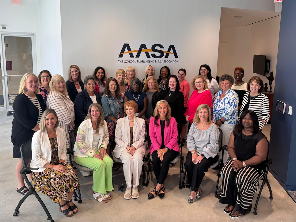 Superintendent of Schools Maria Libby attends the AASA National Women's Leadership Consortium in Alexandria, VA.