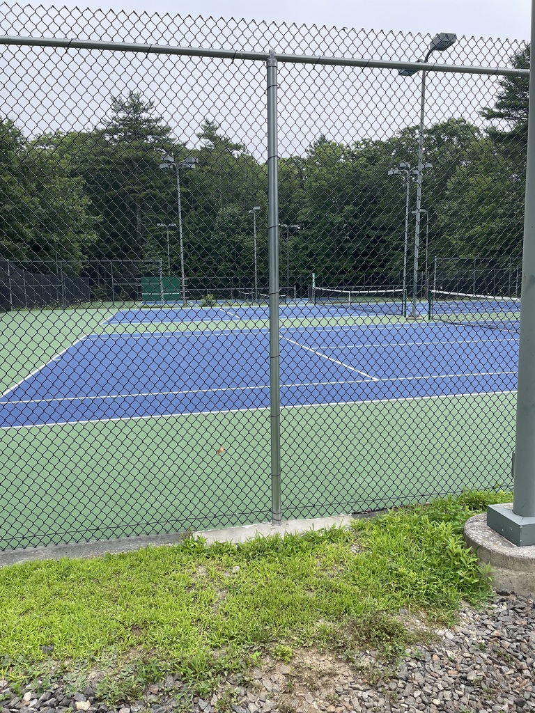 tennis courts
