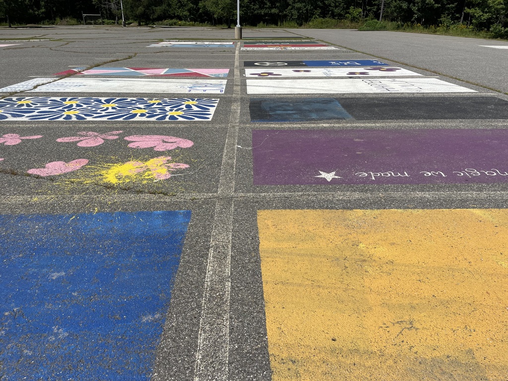 parking spaces