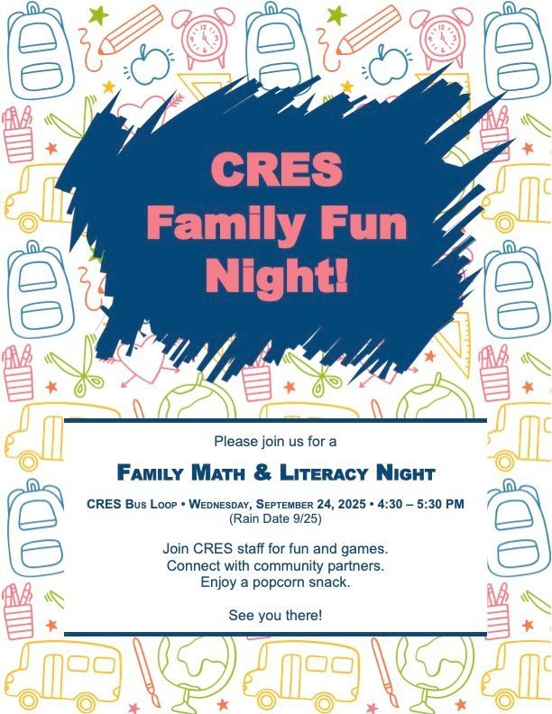 Family fun night poster