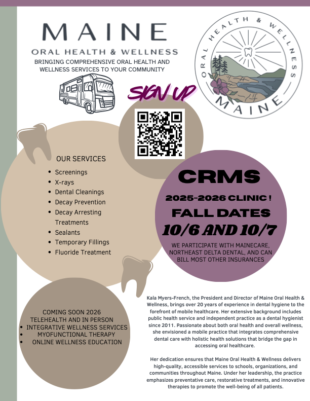 dental clinic flyer