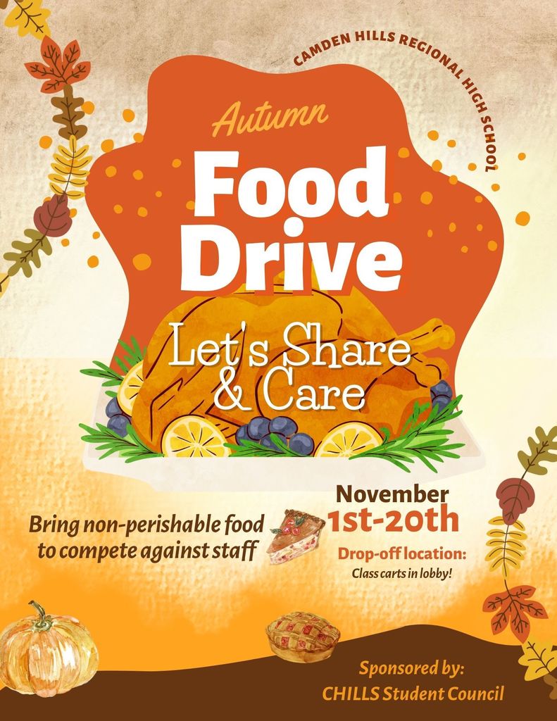 Thanksgiving Food Drive Flyer