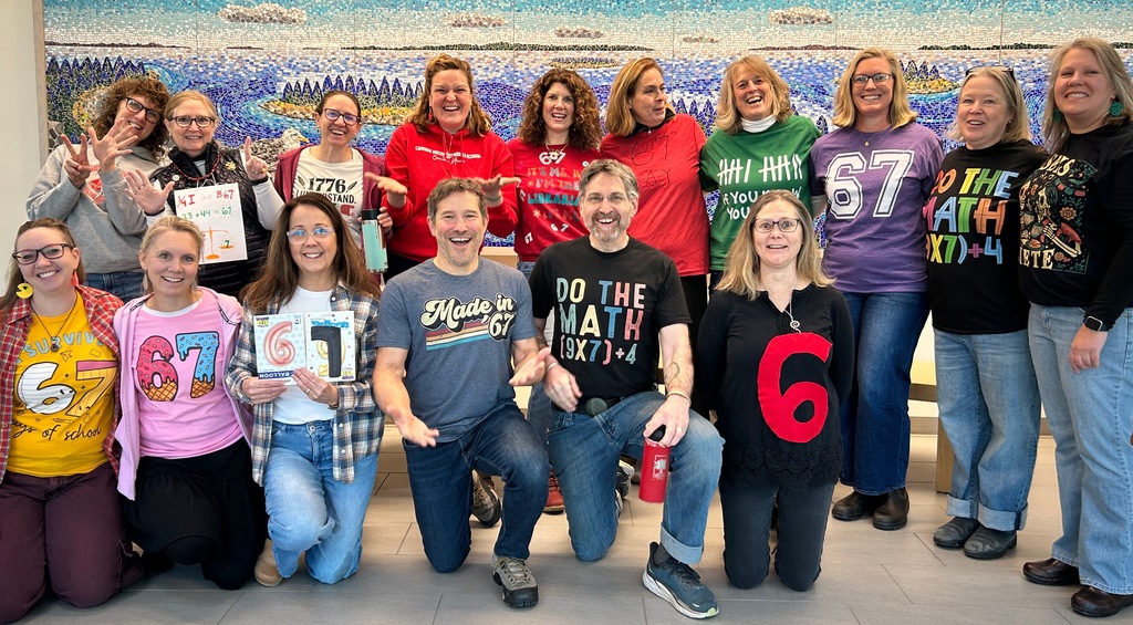 Teachers with 6-7 shirts