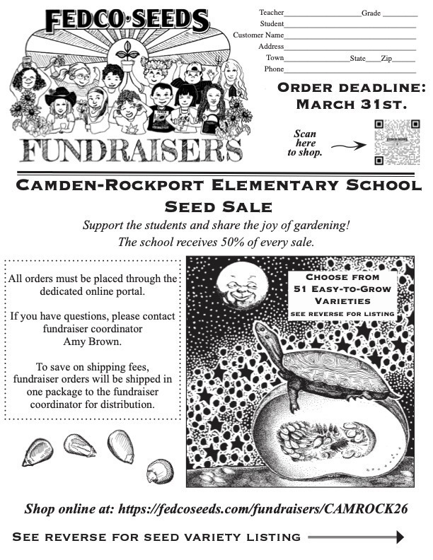 FEDCO Seed Sale Fundraiser