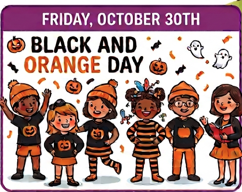 Black & Orange Spirit Day