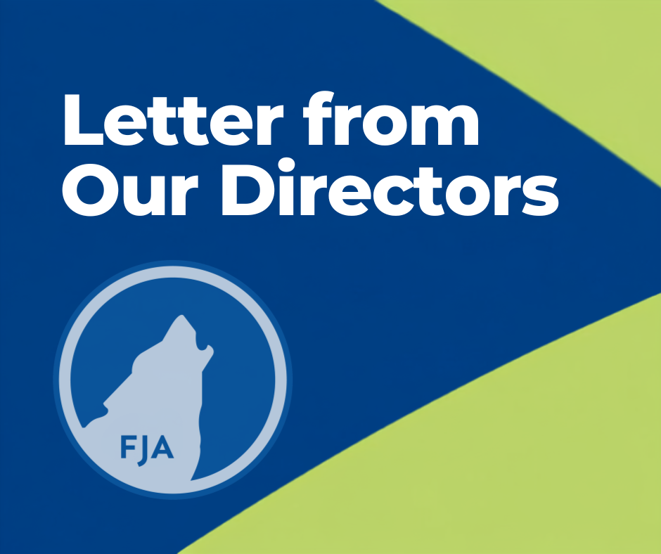 Letter from Our Directors