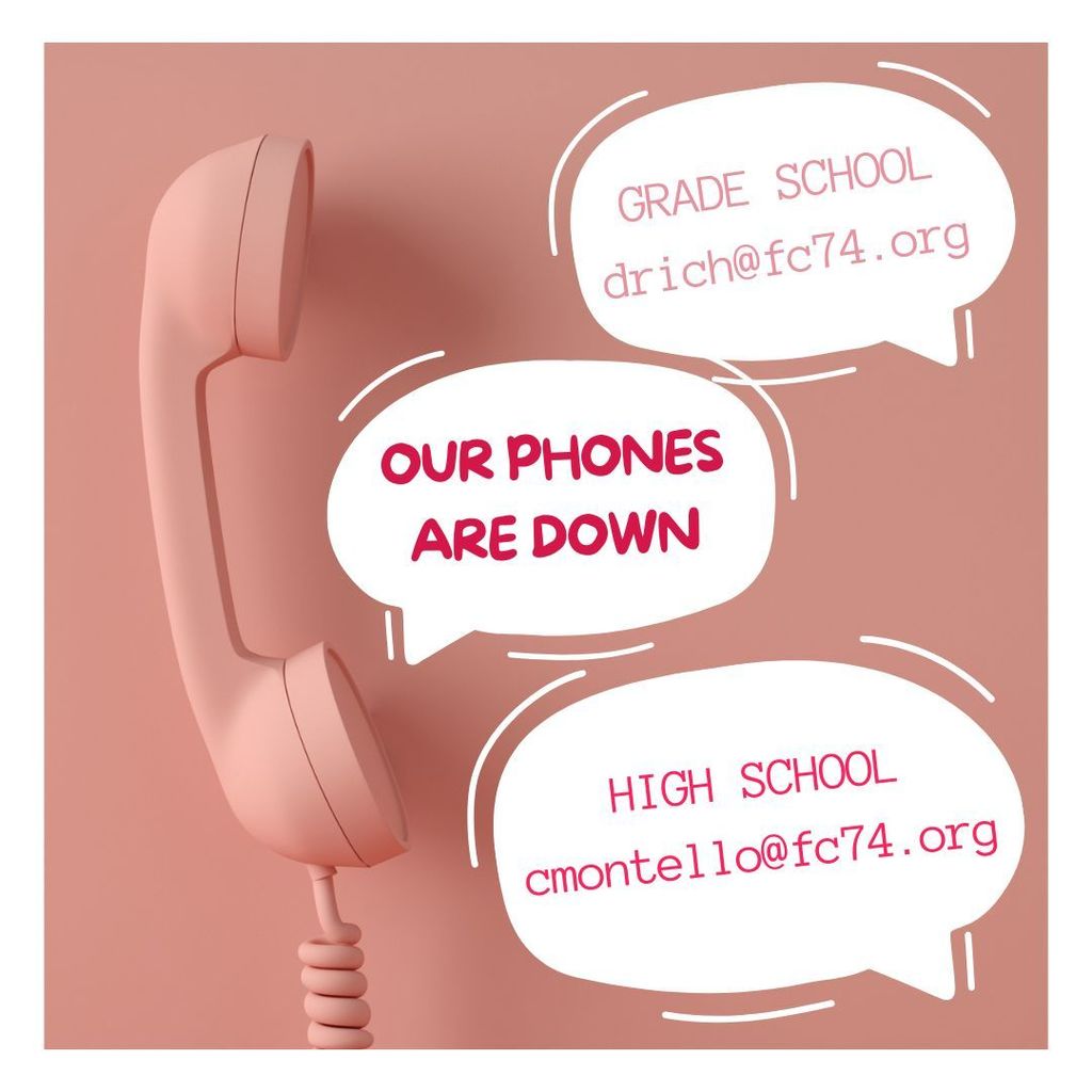 Our Phones are down