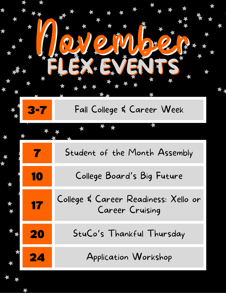 November Flex Events