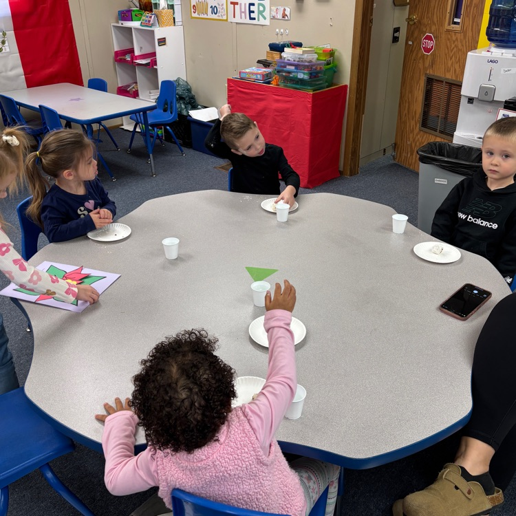 Day, one of Christmas around the world in Miss Decker’s a.m. pre-K class. We went to Greece and to Mexico.