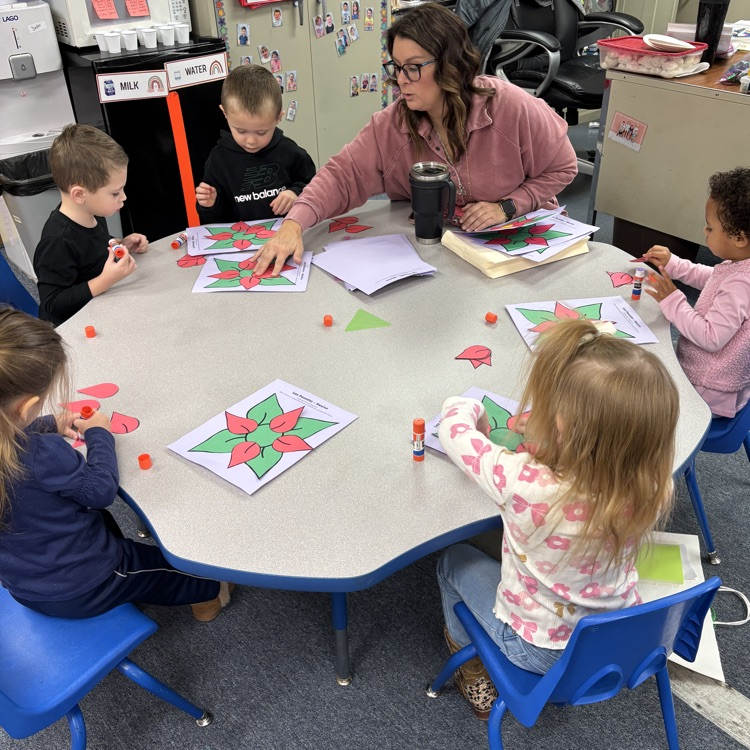 Day, one of Christmas around the world in Miss Decker’s a.m. pre-K class. We went to Greece and to Mexico.