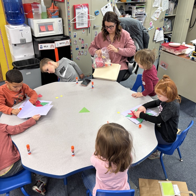 Ms. Decker’s PM preschool enjoying day 1 of Christmas Around the World.