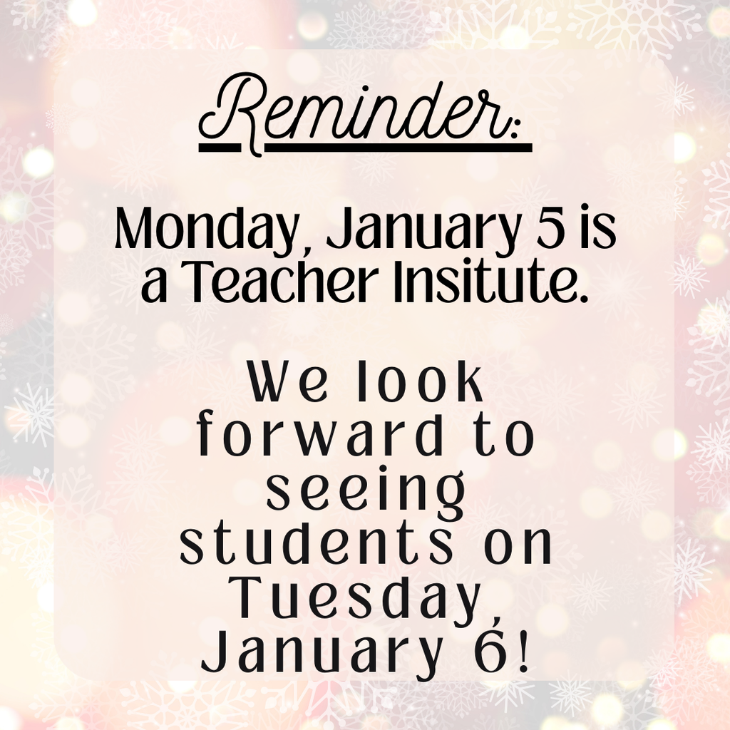 Jan 6 Return Reminder