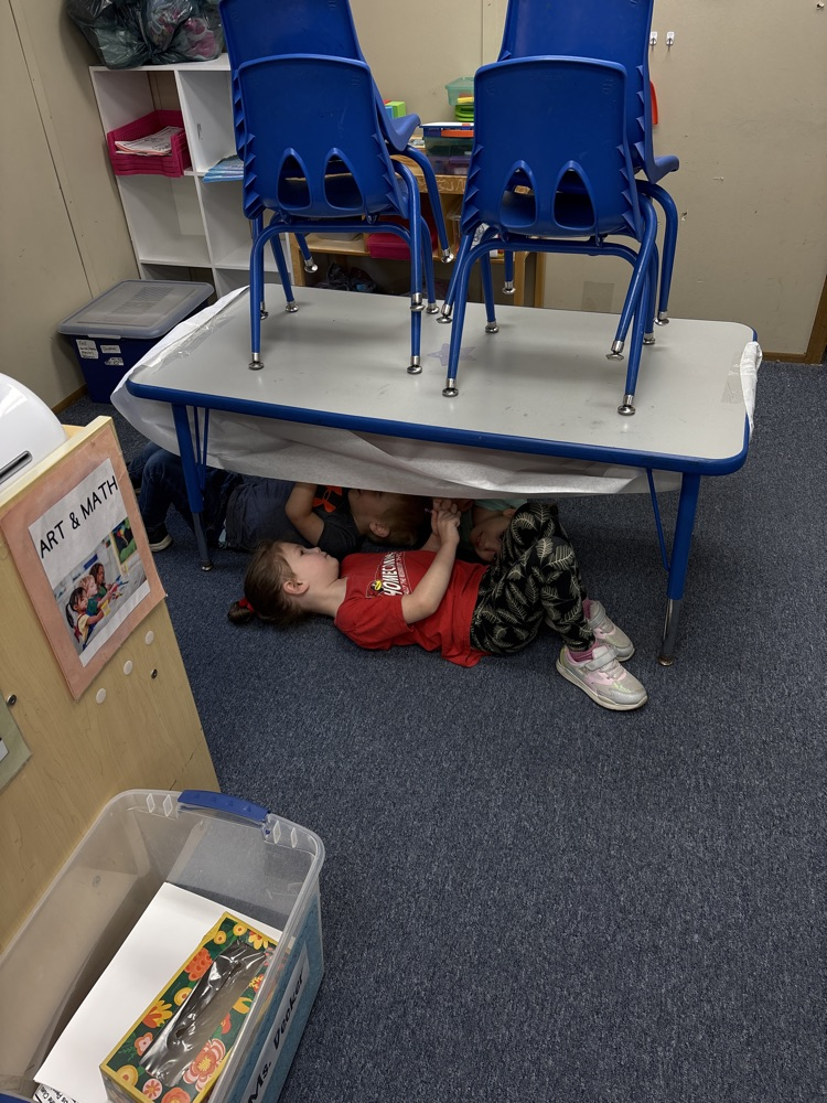 working hard under the table