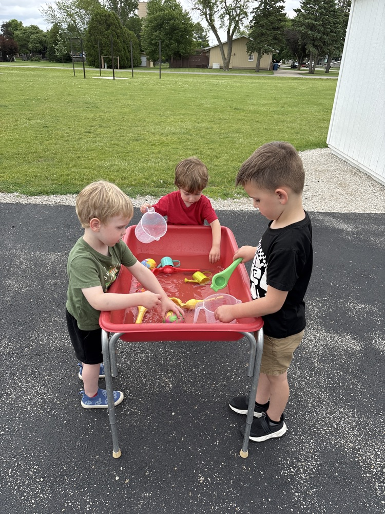Water table fun