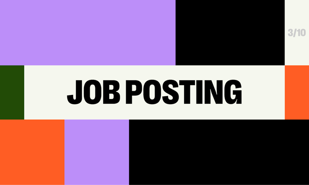 job posting