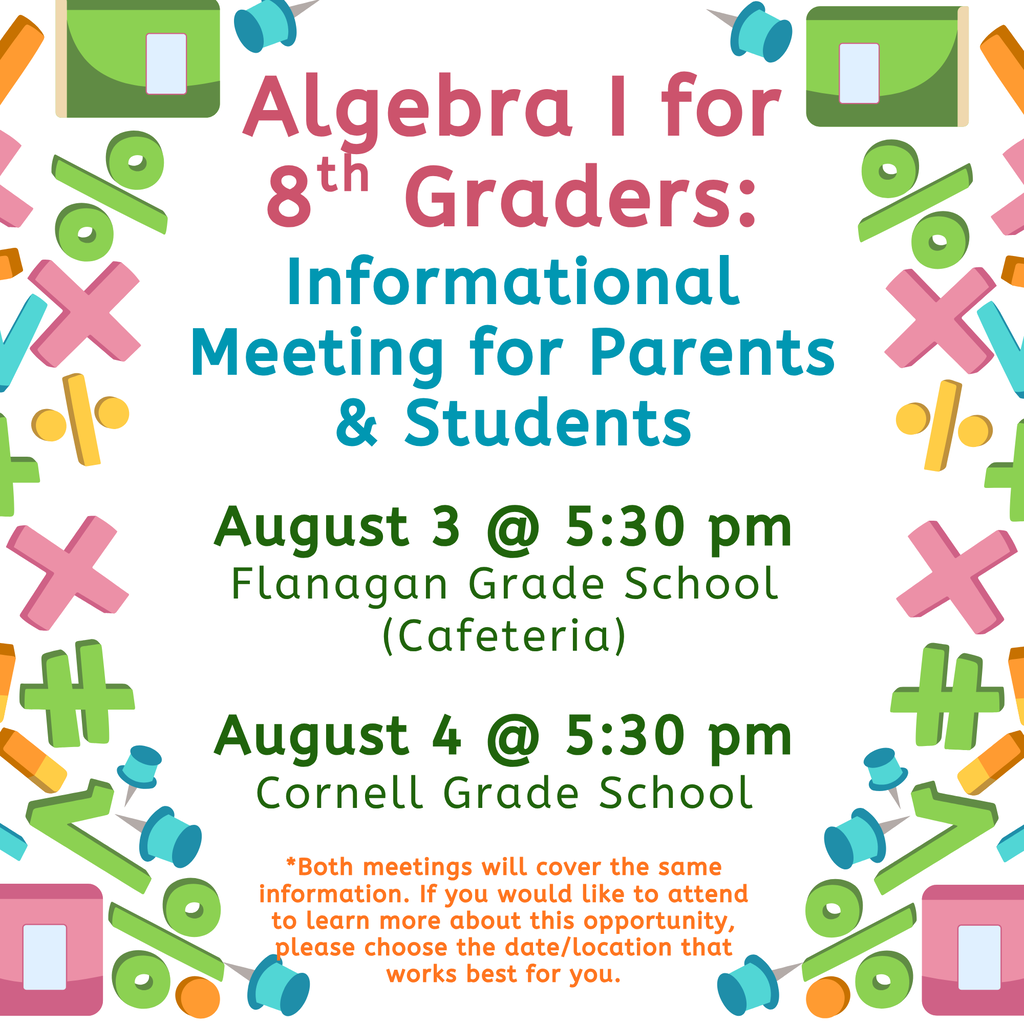 Alg I for 8th Graders