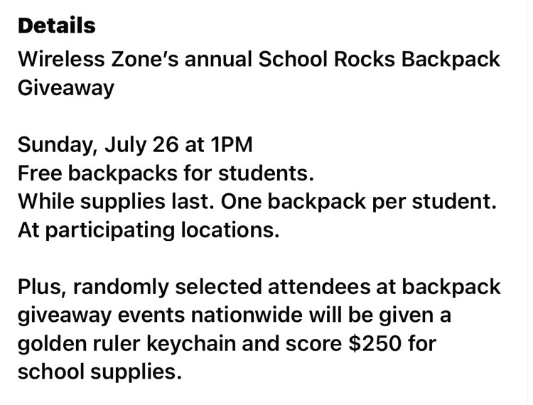 Backpack Details