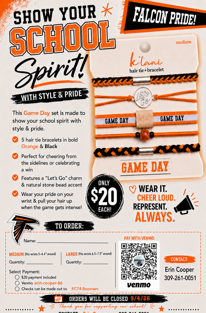 Booster Bracelet Fundraiser