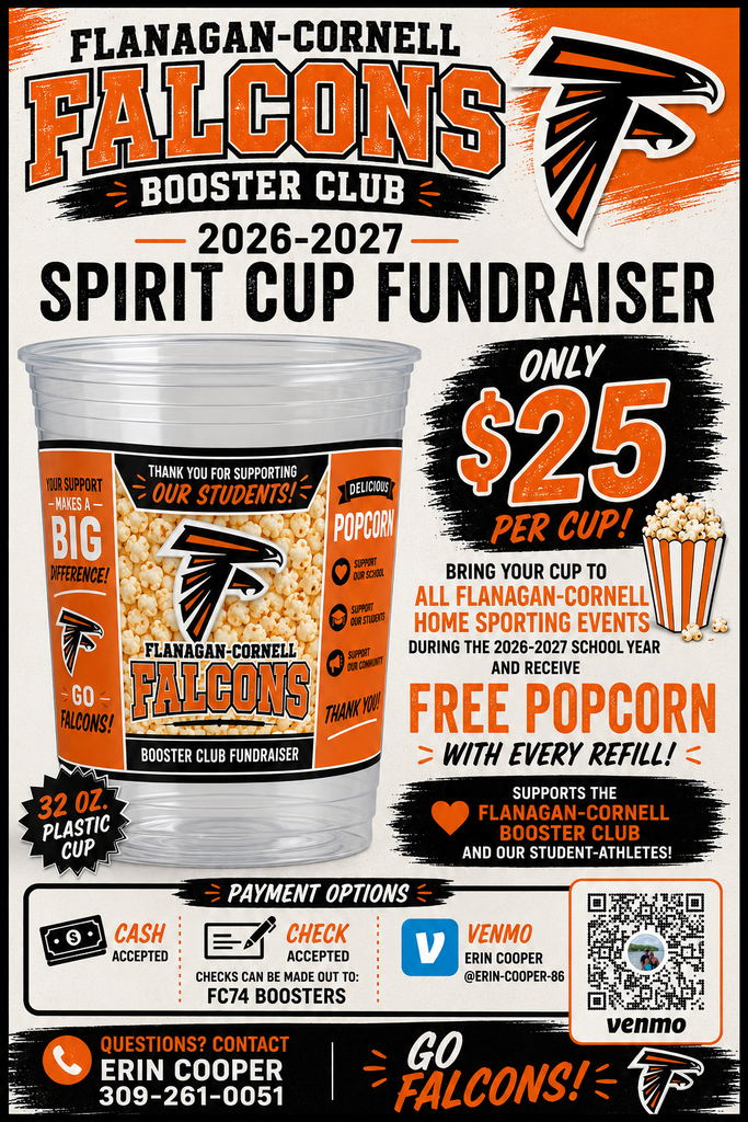 Boosters Popcorn Fundraiser