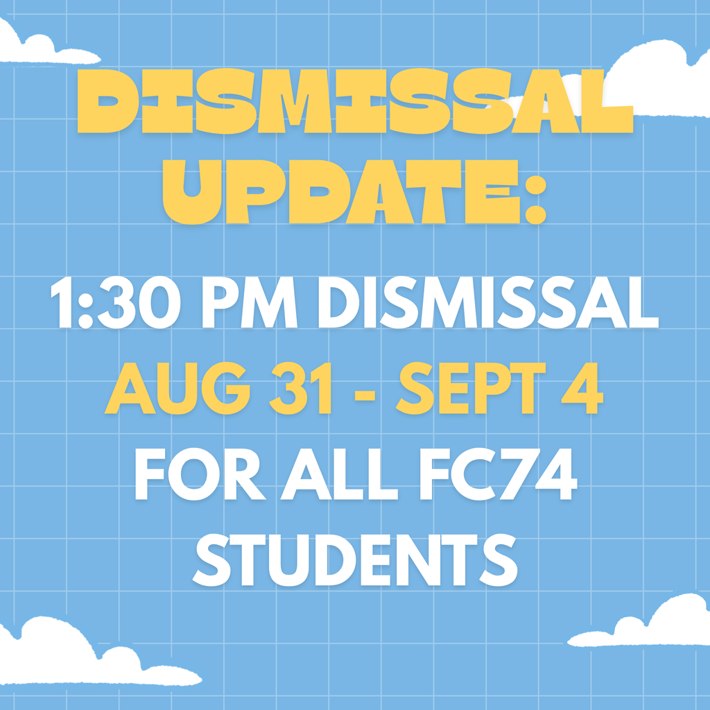 1:30 Dismissal
