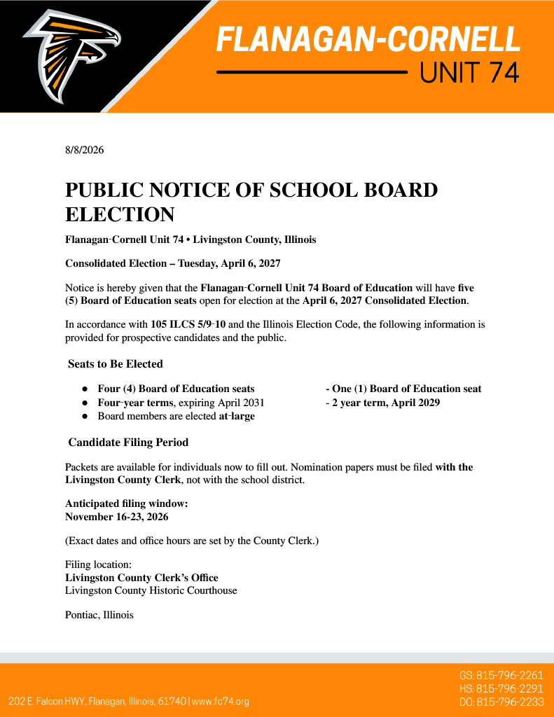 FC74 - Open School Board Member