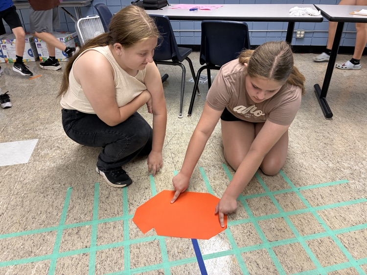 students doing their transformation