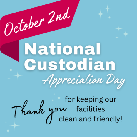 Custodian Appreciation Day Oct 2, 2026