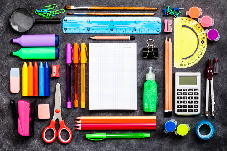 image of school supplies