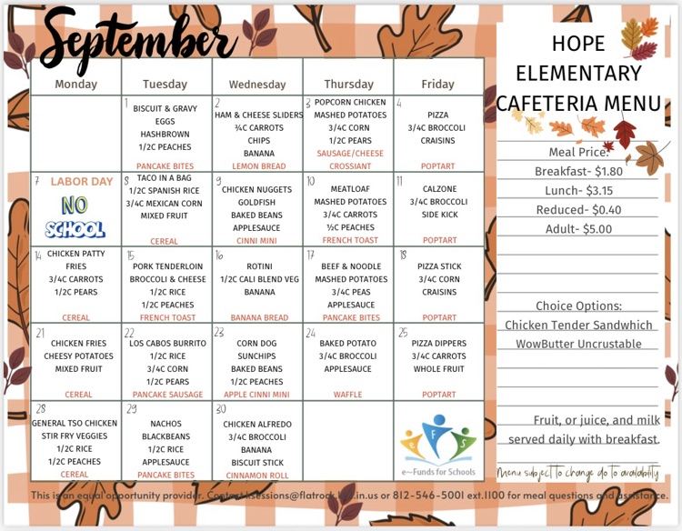 September newsletter