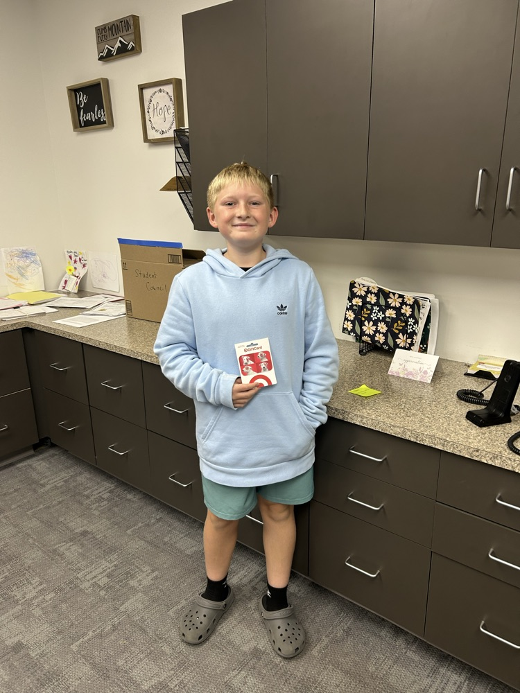 Gift card winner!