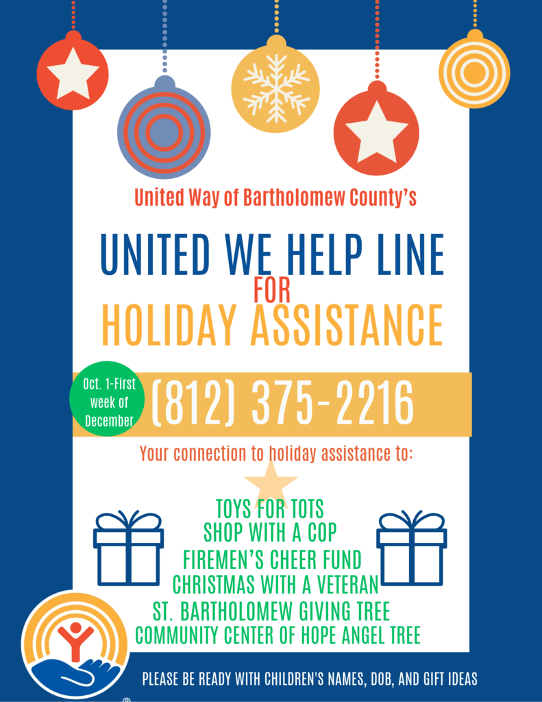 Holiday Assistance Flyer (English)