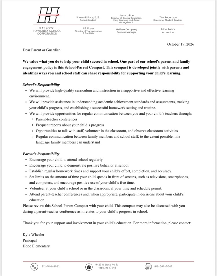 school-parent compact